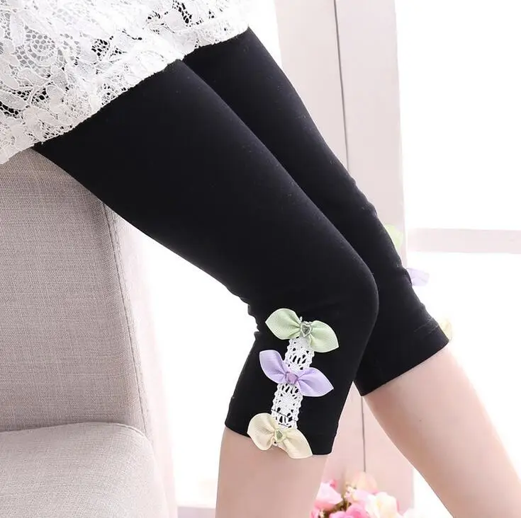 Kids Leggings For Girls Children Clothing Cotton Flower Pants