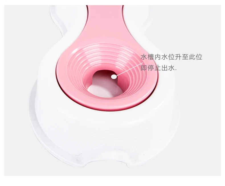 500ml Pet Water Bowl Water dispenser Automatic Water Feeder For Cats Dogs Drinker Removable Anti-knock Cat Supplies ABS Plastic (5)