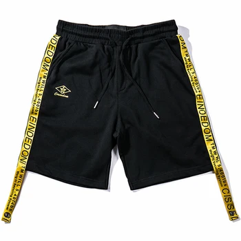 

Free shipping men plus size big casual shorts cotton knee-length Elastic waist short trousers extra large men's 2xl-8xl hip hop