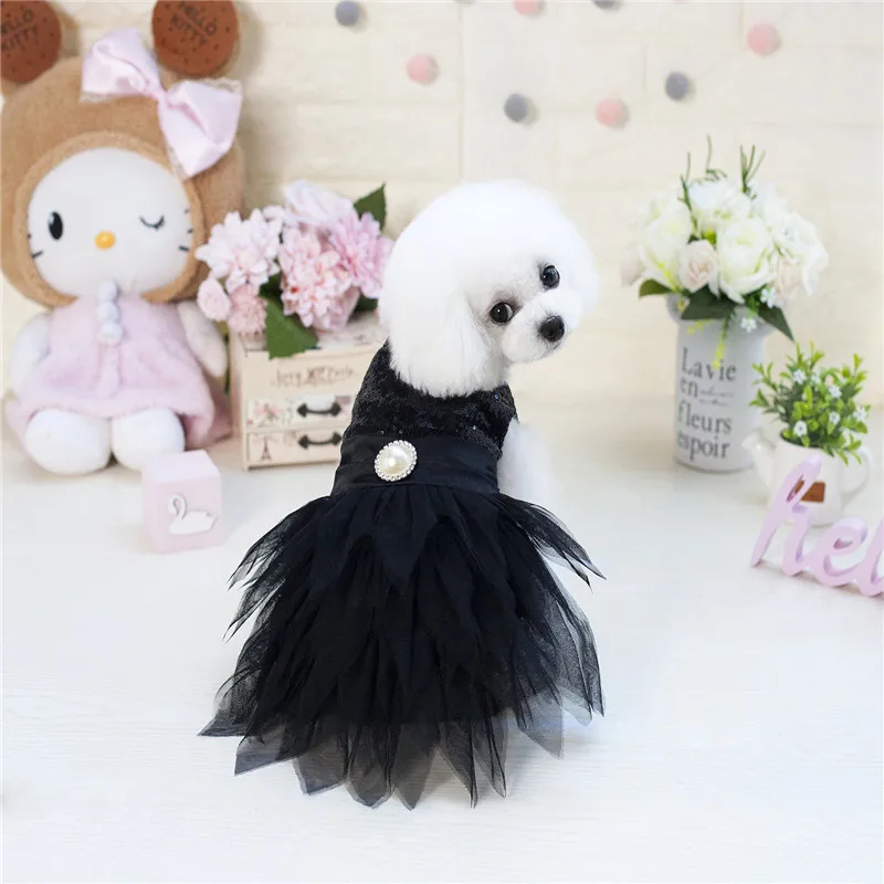 New Style Arrival Tulle Pets Dress Small Dog Clothing Summer Cloth For