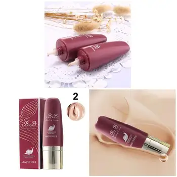 

NEW Women Concealer Isolation BB Cream Whitening Moisturizing Foundation with Sponge Head