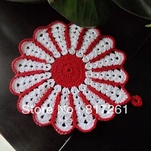 ZAKKA 6 рис/лот ткань войлок для домашнего декора вязаное крючком кружево, хлопок подстаканники горшок держатель для свадебного декора