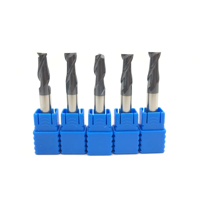 

1pc carbide Flat End Mill 1mm-12mm Milling Cutter HRC45 4F 2F EndMills CNC tool