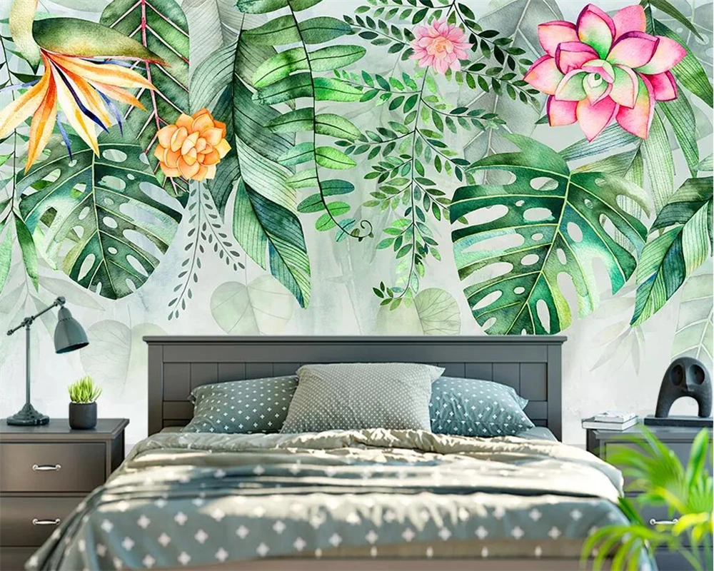 Amazonian Jungle Removable Wallpaper Repositionable Peel and Etsy in 2022 Tropic