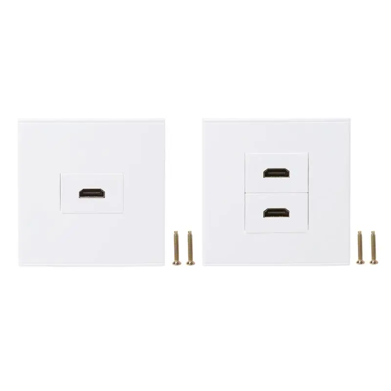 

86 Type Wall Panel Socket HDMI High Definition Digital TV Network Cable Outlet-831F