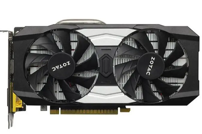  The new original for ZOTAC GTX1050-2GD5-destroyer OC 2G DDR5 128bit game discrete graphics PCI-E 3.0 DVI HDMI DP 