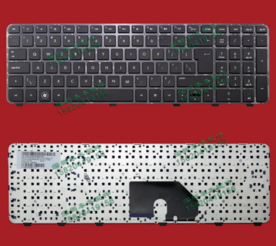 original UK keyboard dv6 6000 dv6 6100 dv6 6b00 dv6 6c00 dv6z 6c00 For ...