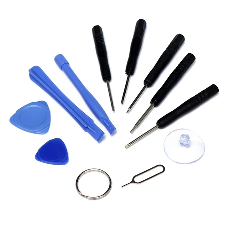 

11 in 1 Professional Mobile Phones Opening Screen Pry Repair Tool Kit Mini Screwdrivers Tools Set For iPhone Samsung Moto