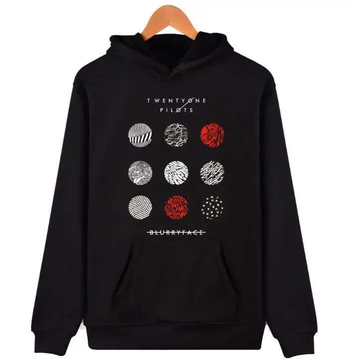 

Hot Sale 2019 twenty one pilots Hoodie new fashion autumn new without zipper hoodie sweatshirt long sleeve