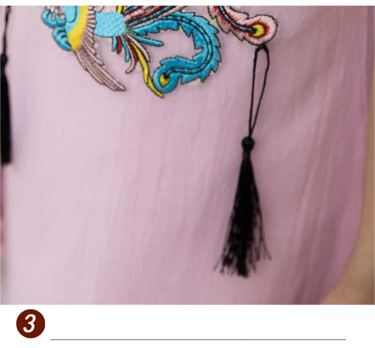 Kids Baby Girls Dress Chinese Qipao Ball Gown Tang suit Retro Cheongsam Embroidery Children's Party Wedding performance dress Clothes  (44)