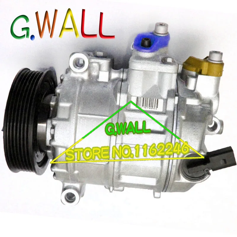 

7SEU16C AC COMPRESSOR FOR AUDI A3 SEAT IBIZA LEON TOLEDO FOR SKODA OCTAVIA 147100-4770 1K0260859F 1K0820803E 1K0820803F