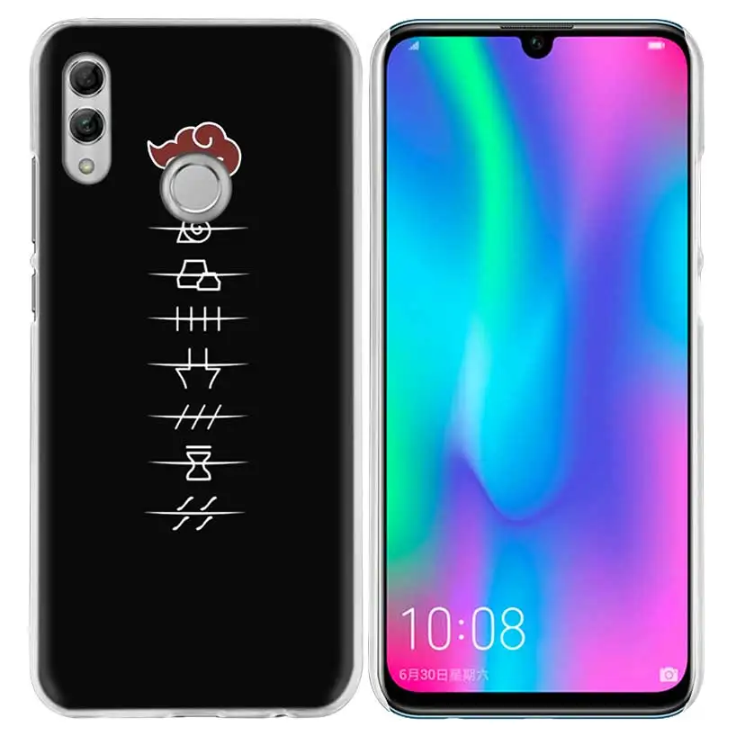 Чехол Naruto Dragon Ball для huawei Honor 8X Y9 20 9 10 Lite Play 8C 8A Pro V20 20i Y6 Y7 Y5 Жесткий PC аниме чехол для телефона