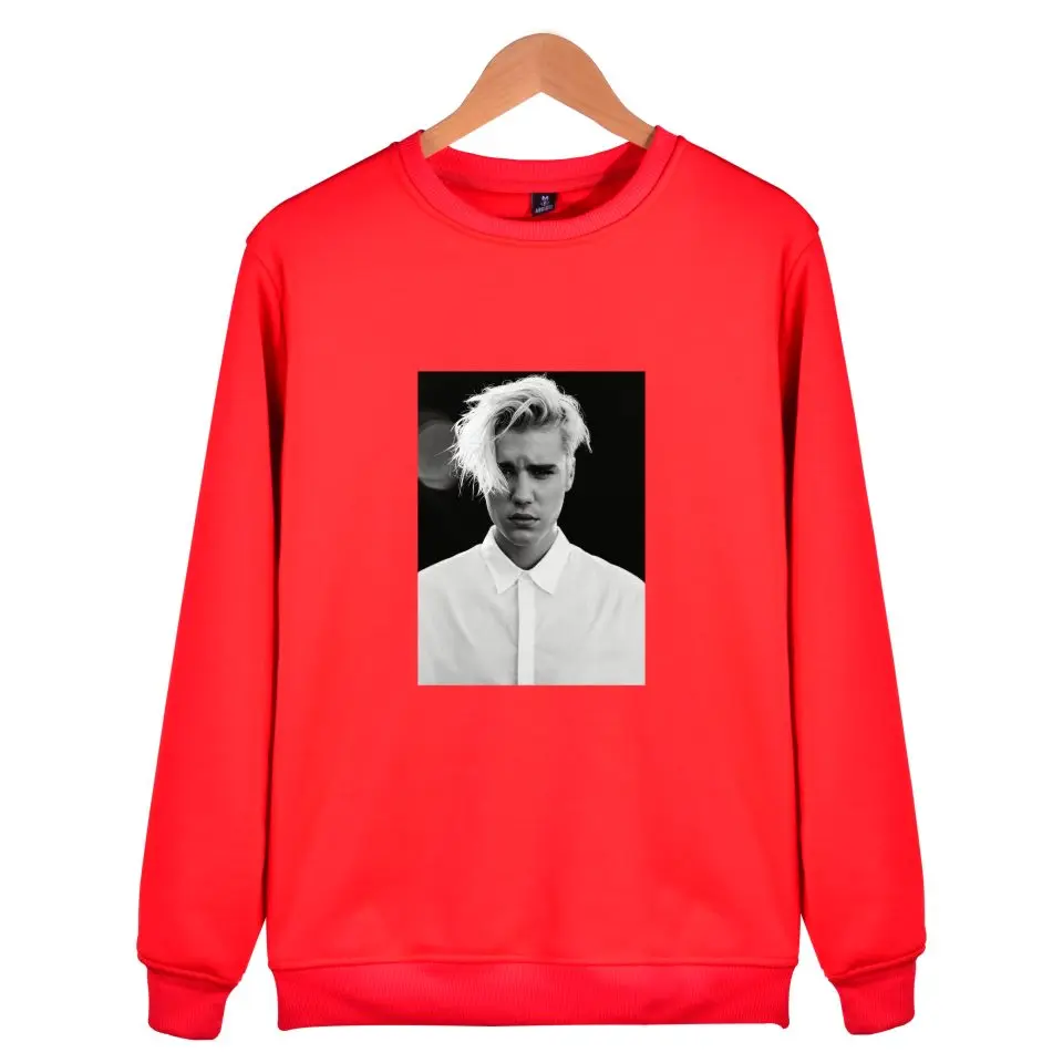 Hot Sale Justin Bieber Fans Capless Sweatshirts Mannen/Vrouwen Kpop sweatshirt slijten Winter en Autummn Casual High Quality top