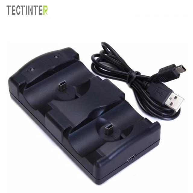 Best Price For Sony PS3 Controller Dual Charger USB Cable Powered Charging Dock For Playstation 3 Move Joystick Gamepad Controle