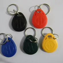 1600 шт./лот Rfid брелок с радиочастотной идентификацией 125 смарт-карта khz Nfc метки(красный, желтый, зеленый, черный, серый, синий
