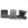 Double Kit de Thermostat de régulateur de température PID numérique REX-C100 avec SSR-40DA ► Photo 2/6