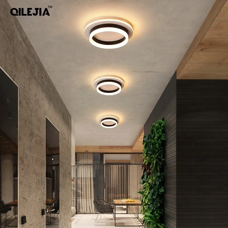 

2019 new aisle lights corridor lights simple modern led chandelier personality balcony lights walkway
