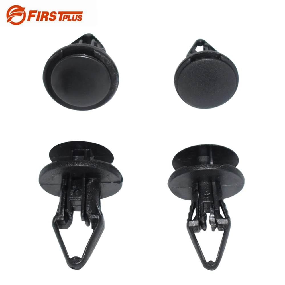 100X Durable Plastics Mixed Fasteners Fixed Buckle Rivet Push Clips for Car Body