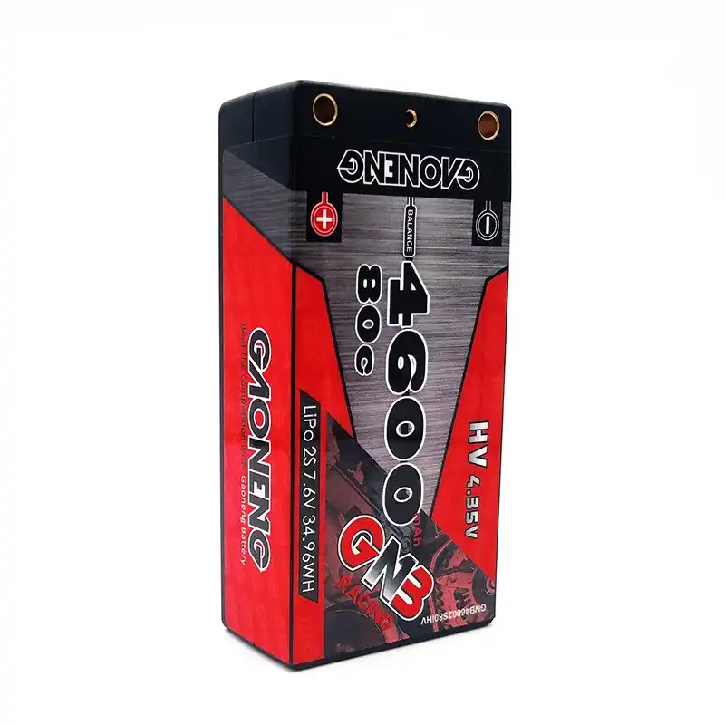 2018 новые gaoneng ГНБ 7.6 В 4600 мАч 80c hv4.35 34.96wh lipo Батарея T штекер для RC Игрушечные лошадки