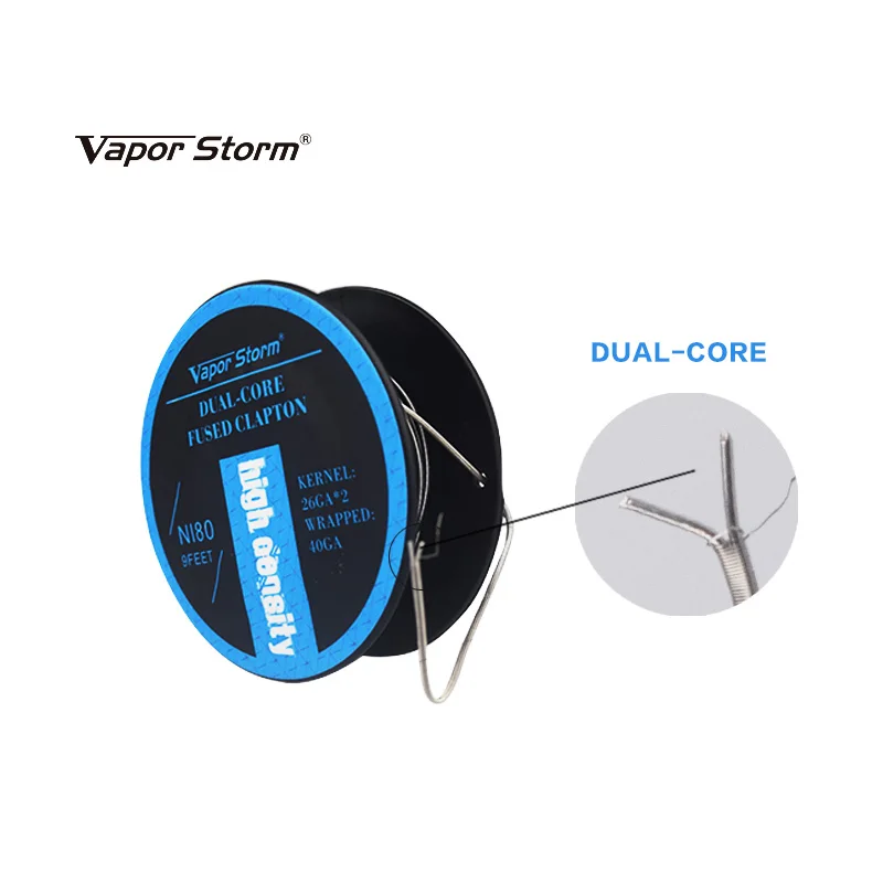 Готовые ni80 катушка A1 SS316 провода Alien V2 высокой плотности 2/3/4 Core Fused Clapton с