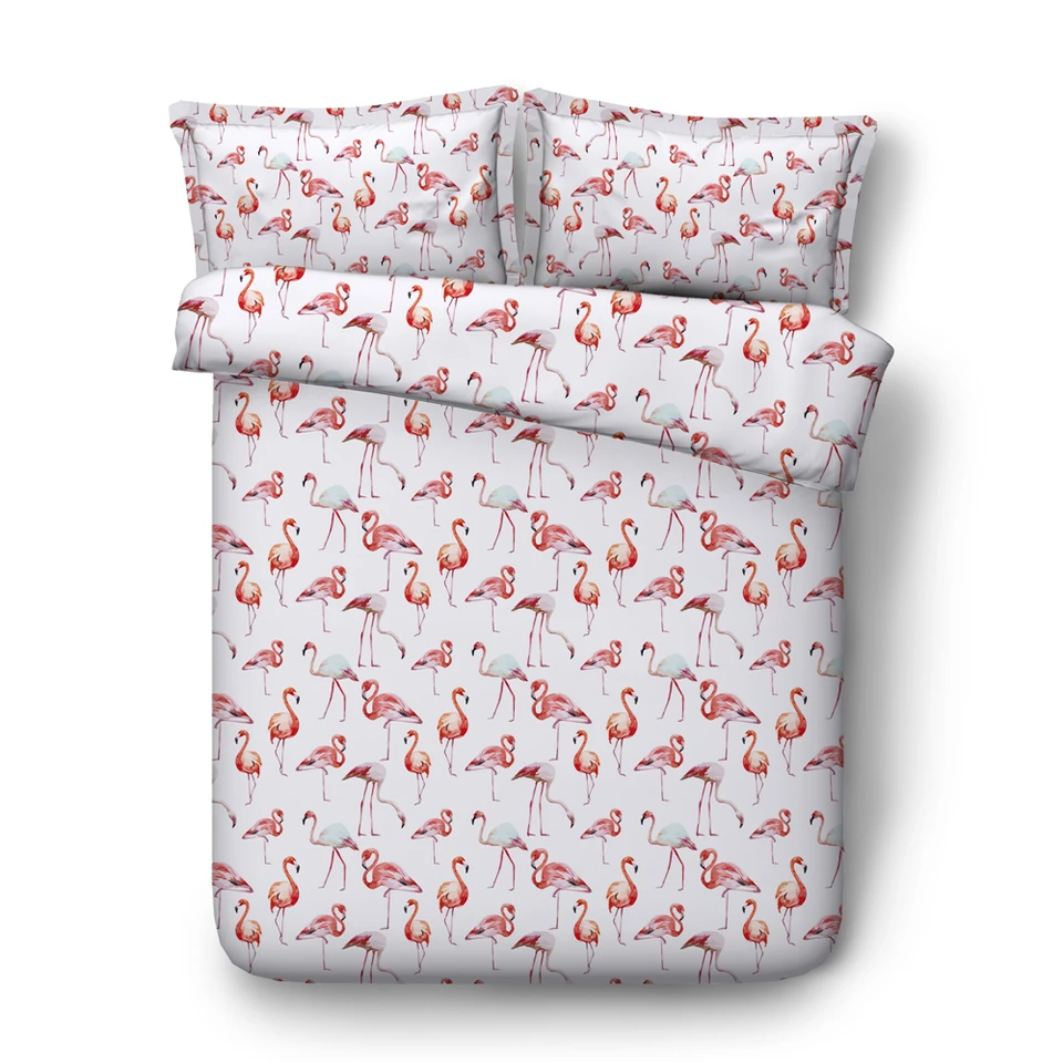 flamingo paradise baby bedding