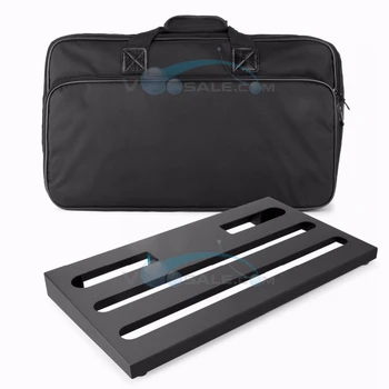 

Caline CB-105 Guitar Effect Pedal Board Aluminum Alloy With Durable Bag Guitar Portable Pedalboard