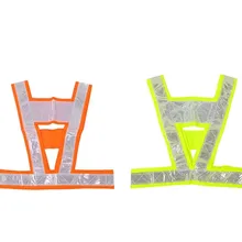 Безопасность Костюмы reflectante светоотражающие ткани Материал полосы нажмите Band жилет и куртка для Для женщин или Для мужчин