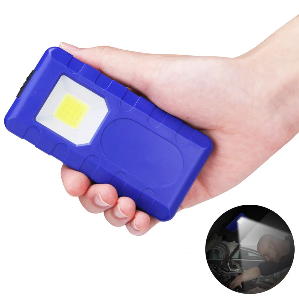 

Multifunctional portable COB lamp work light utility flashlight usb portable outdoor lighting flashlight#P40
