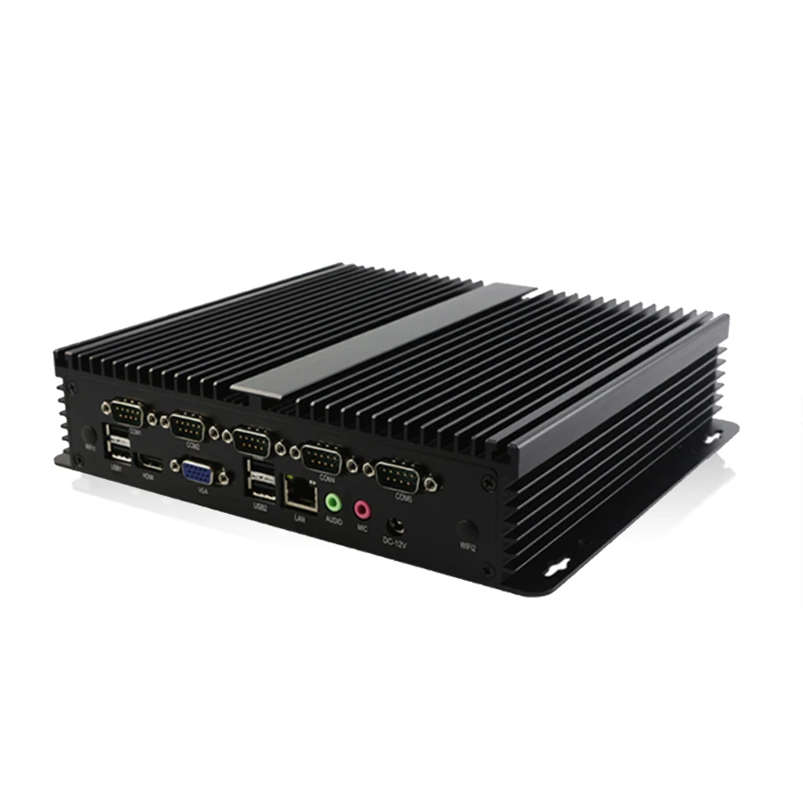 Industrial Business implant style Mini PC Computer 30gb 60gb 120gb 256GB SSD 1037u with Wifi HDMI