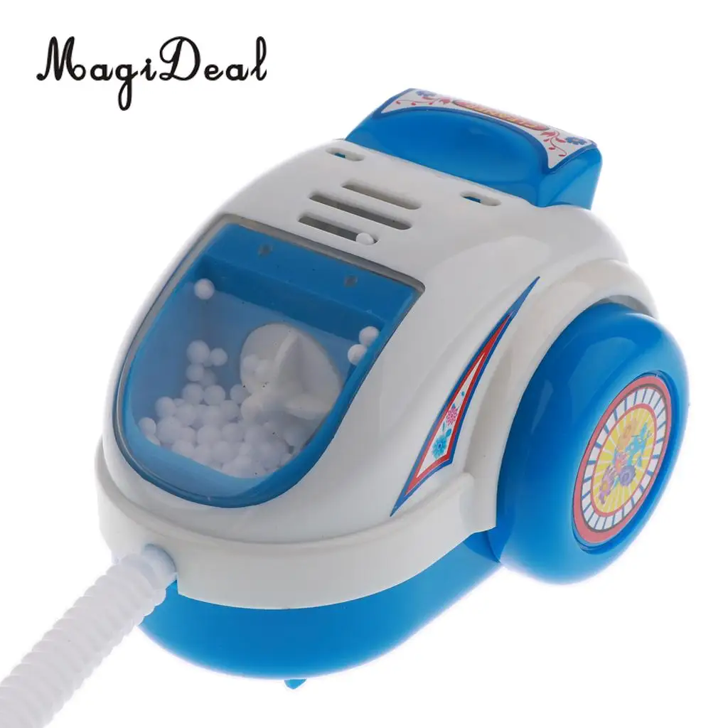 MagiDeal Plastic Simulation Home Appliance for Kids Children Pretend Role Play Furniture Toy - Blue Vacuum Cleaner