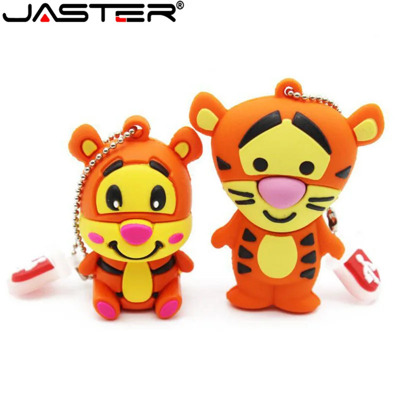 JASTER продвижение мини мультфильм внешний флэш накопитель USB 2 0 4 ГБ 8 16 32 64 поросенок