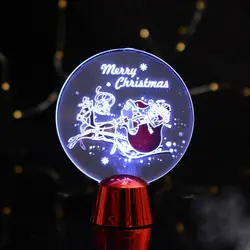 Новые светодио дный красочные светодиодные декоративные огни Новогодняя товары Рождественская елка украшения для вечерние