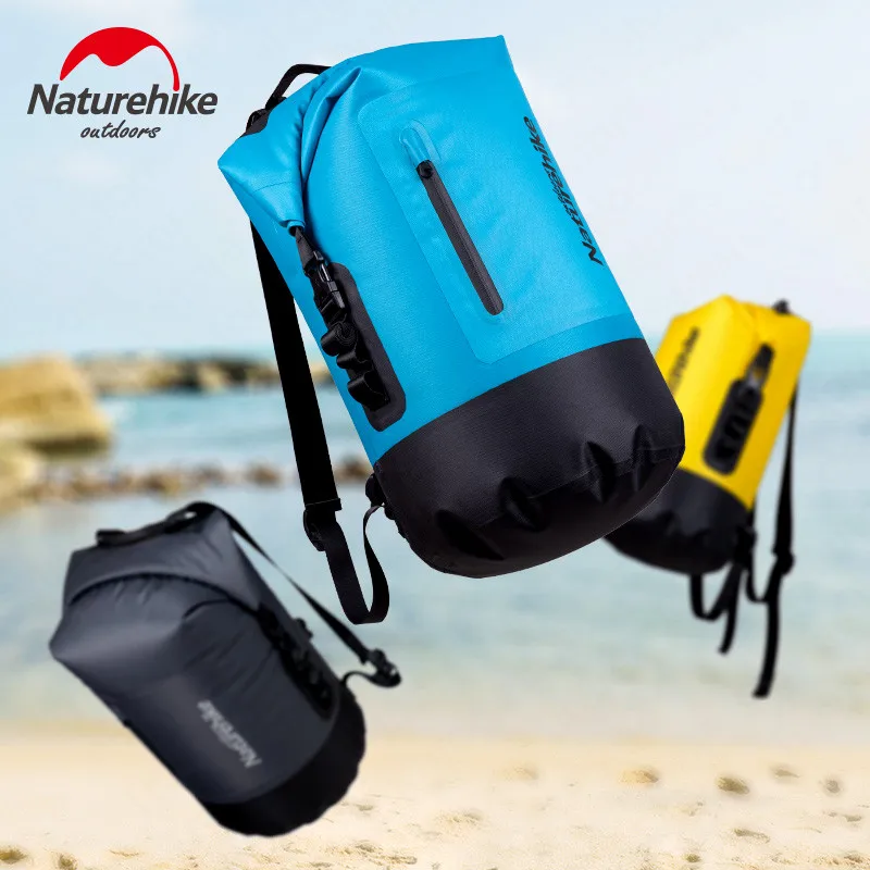 Водонепроницаемая сумка Naturehike сухая из ТПУ 20/30/40 л вместительная пляжная для