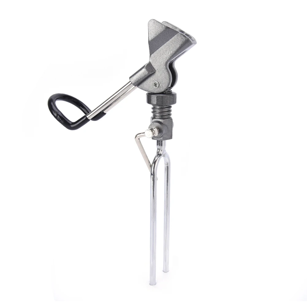 Automatic Stainless Steel Fishing Rod Double Spring Tip-Up Hook Setter Fishing Pole Bracket Rod Holder Stand Rack