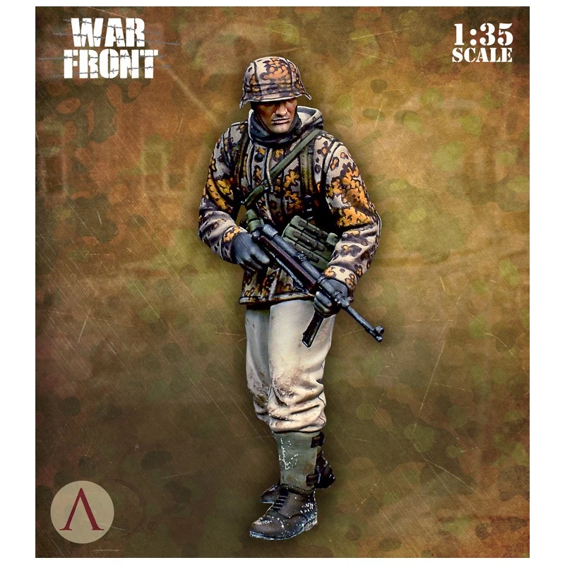 1//35 Resin Figure Model Kit WWII German Photographers Filmining Unpainted