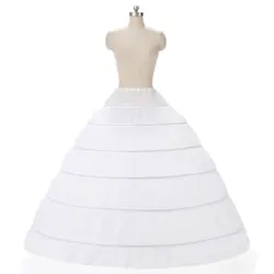 Новый 6 обручальное бальное платье Подъюбники Свадебный подъюбник аксессуары для невесты Crinolines