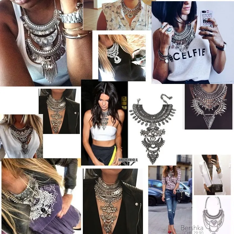 12 Styles Bohemian Choker Necklaces*