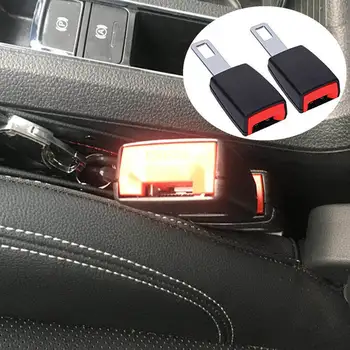 

2pcs For Car Seat Belt Clip Extender For Mercedes Benz A200 A180 B180 B200 CLA GLA AMG A B C E S Class CLS GLK CLK SLK W211 W221