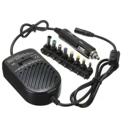 80 W 15 V-24 V Мульти автомобильная зарядка для ноутбука