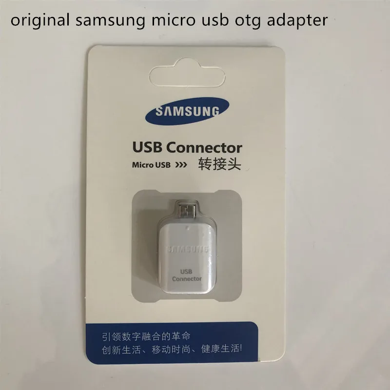 

Original Micro USB OTG Data Adapter For Samsung Galaxy S4 S6 S7 Edge Note 4 5 J3 J5 J7 Support Pen drive/Keyboard/Mouse/U Disk