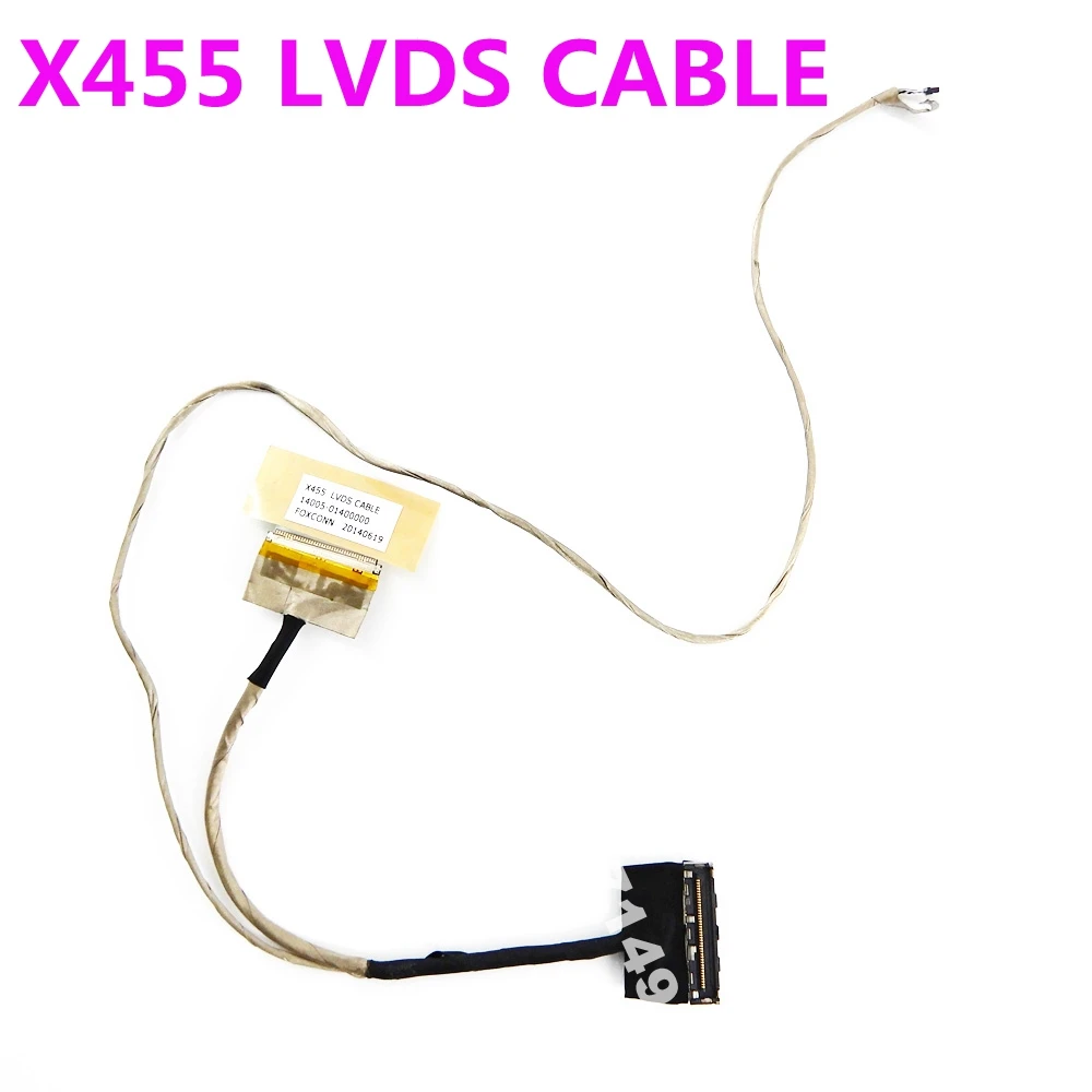 

X455 LVDS CABLE For ASUS X455 A455 K455 X455LD Laptop Screen Line LCD Video Cable 14005-01400000