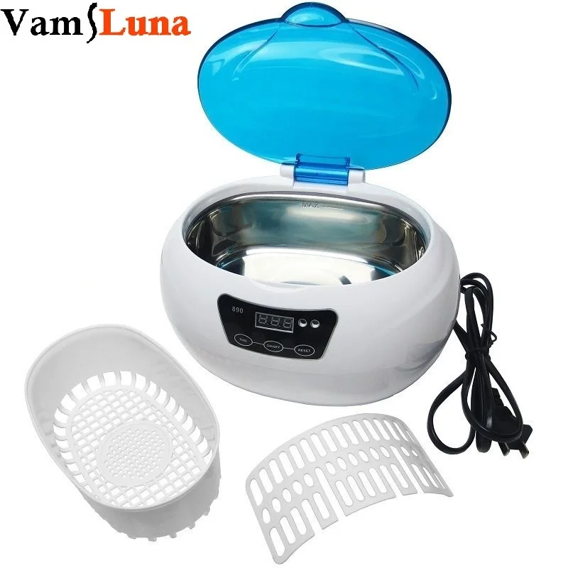 Nail tools sterilizer - 600ML Ultrasonic Cleaner for Metal Tool Watch Salon Beauty Equipment | Красота и здоровье