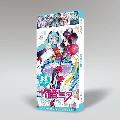 

Anime Hatsune Miku Senbonzakura Vocaloid Fanart Postcard Post Cards Sticker Artbook Brochure Gift Cosplay Props Book Set New