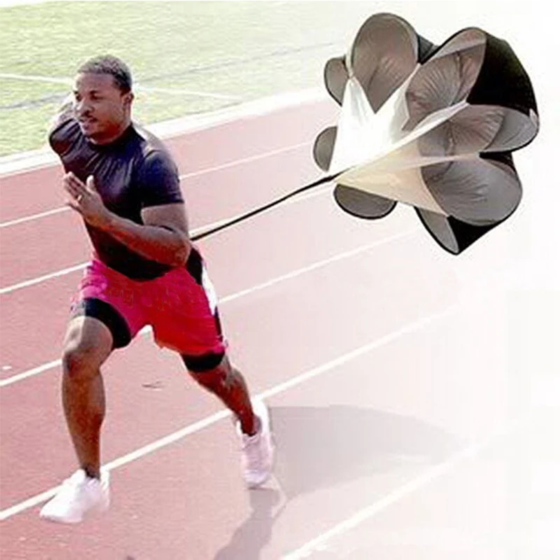 

Men Women Adjustable Speed Resistance Training Parachute Running Chute Soccer Football Power Training Parachute Umbrella Q
