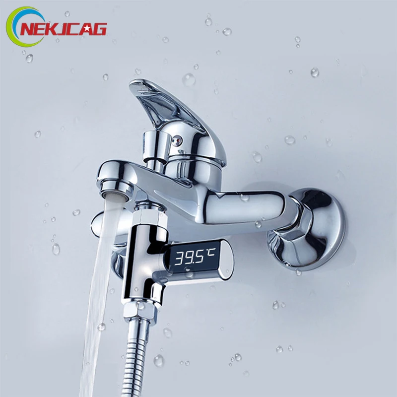 

Bathroom Shower Temperature Monitor Baby Shower Electronic Thermometer Faucet Water Temperature Gauge