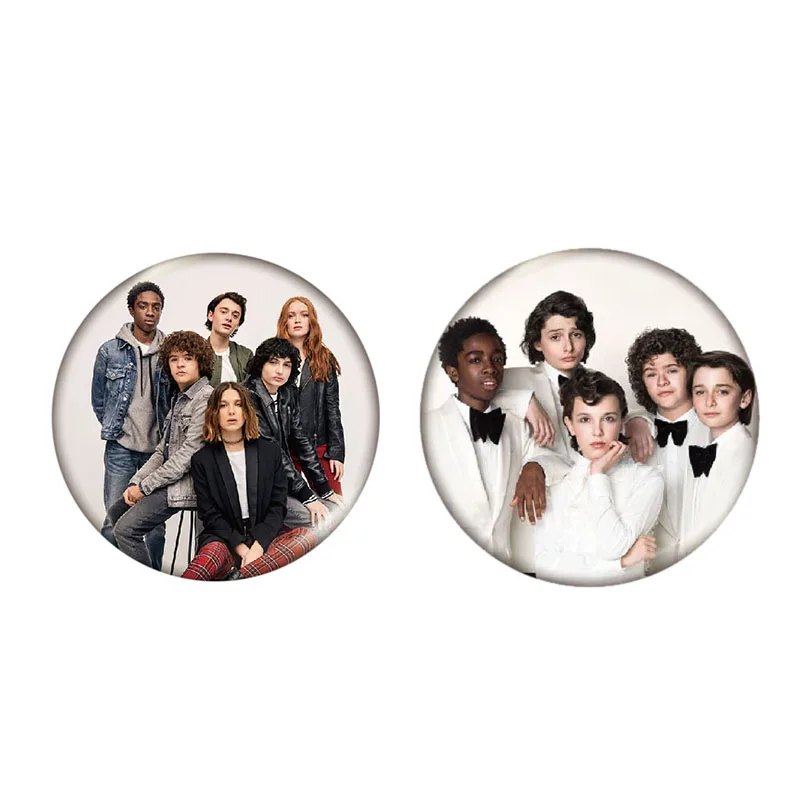 Брошь Eleven в стиле STRANGER THINGS значок на пуговицах для ТВ серии Друзья не лжут