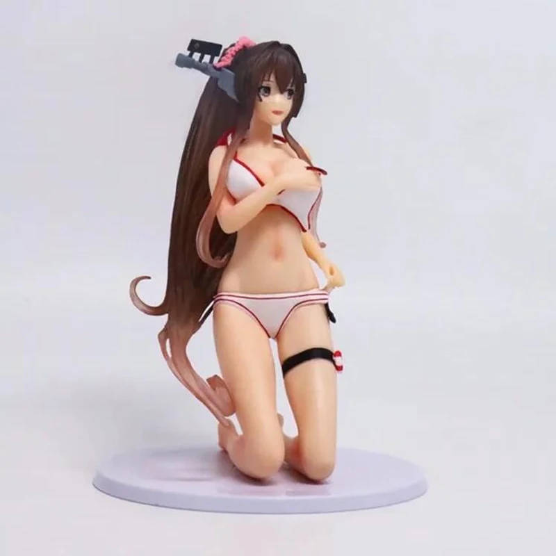 Raccolta Kantai Аниме Фигура ди azione del бикини костюм da versione modello пикантные ragazza dipinta 17 con la