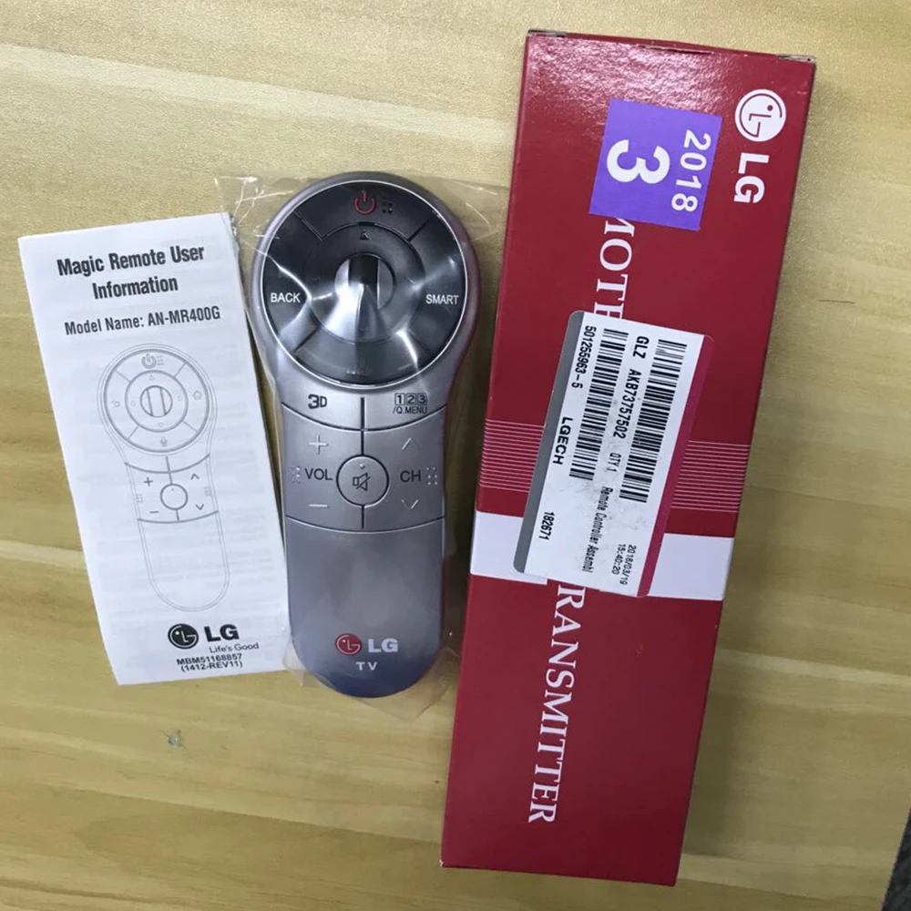 

Original Brand New Replacement Smart TV Magic Remote Control for select LG Smart TV AN-MR400 AKB73757502 MR400 Remote for LG TV