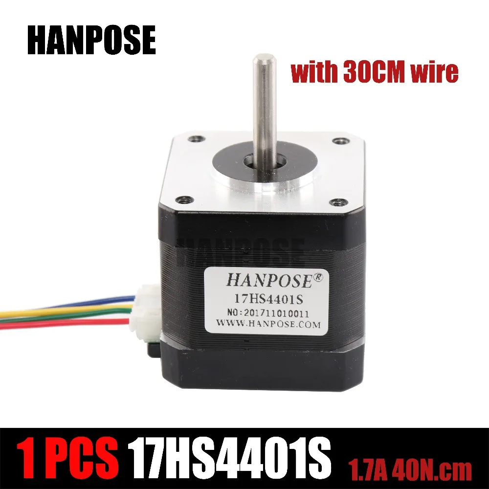 Free Shipping 3D printer 4-lead Nema17 Stepper Motor 42 motor Nema 17 motor 42BYGH 1.7A (17HS4401S) motor for CNC XYZ Free Shipping 3D printer 4-lead Nema17 Stepper Motor 42 motor Nema 17 motor 42BYGH 1.7A (17HS4401S) motor for CNC XYZ