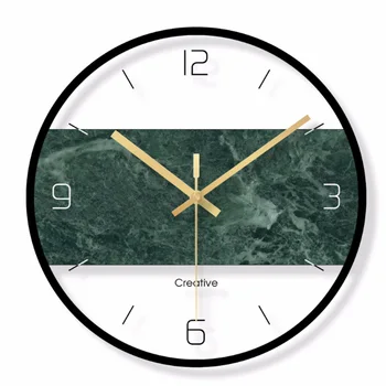 

1 PcsNordic Art Mute Wall Clock For Home Decor 12 Inch Modern Minimalist Wall Clocks Simple Decorative Wall Watches